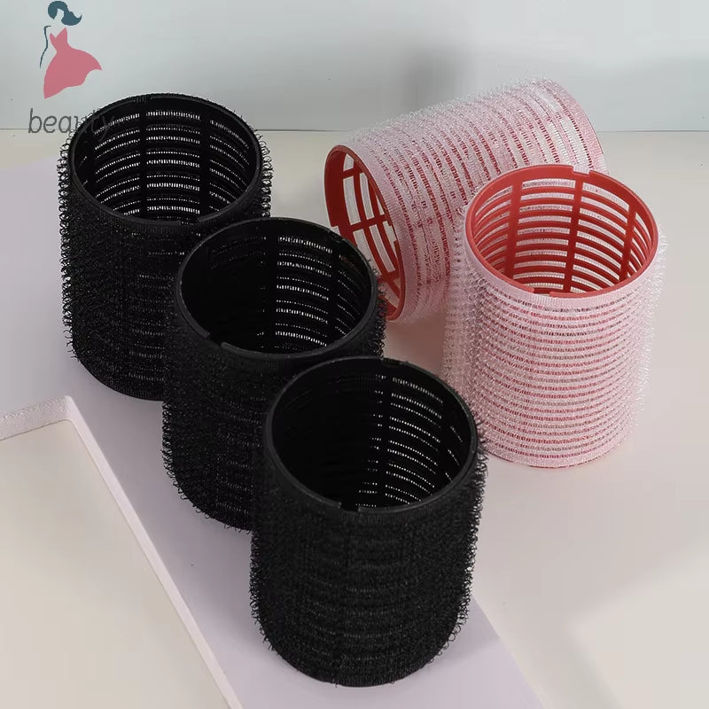 Hair Roller Set 3Pcs Self Grip Heatless Hair Curler Different Size No Heat Self-Adhesive Curling Hairdressing Styling Tool