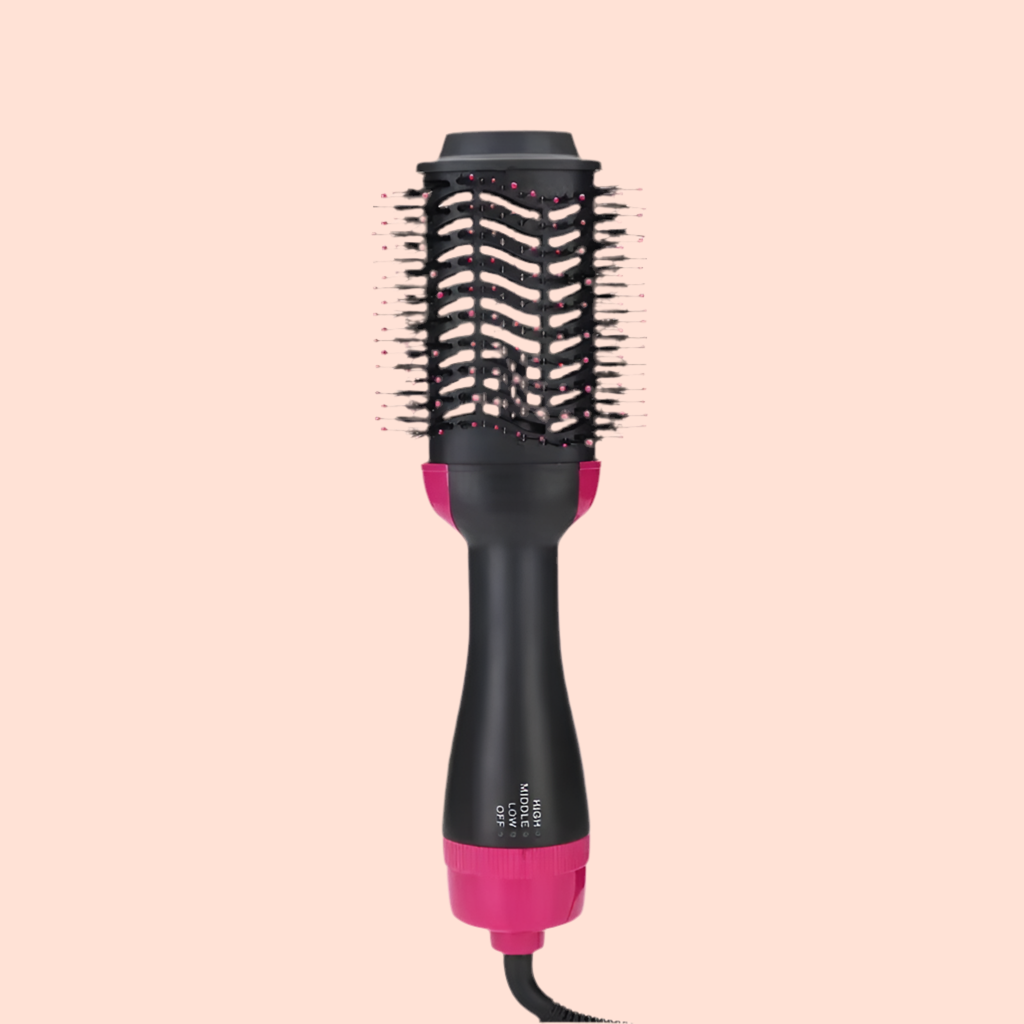 HAIR HAVE Hot Air Brush Multifunctional Hair Dryer Hair Straightener Curler Comb Replaceable Hair Salon Styler Curler Brush